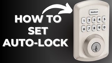 How to Enable/Disable Auto-Lock on Kwikset Powerbolt 250 Door Lock