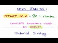 AFM Jan 26 Complete Exam Guidance in English | AFM Detailed Exam Strategy English | CA Final AFM