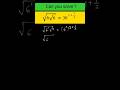 square root math #maths #mathstricks #mathematics #trending #shorts #shortvideo #education #tutorial