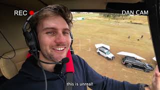HELICOPTER vs ADVENTURE KINGS MKII FREESTANDING AWNINGS!