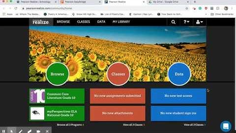 Pearson Realize Log In Video