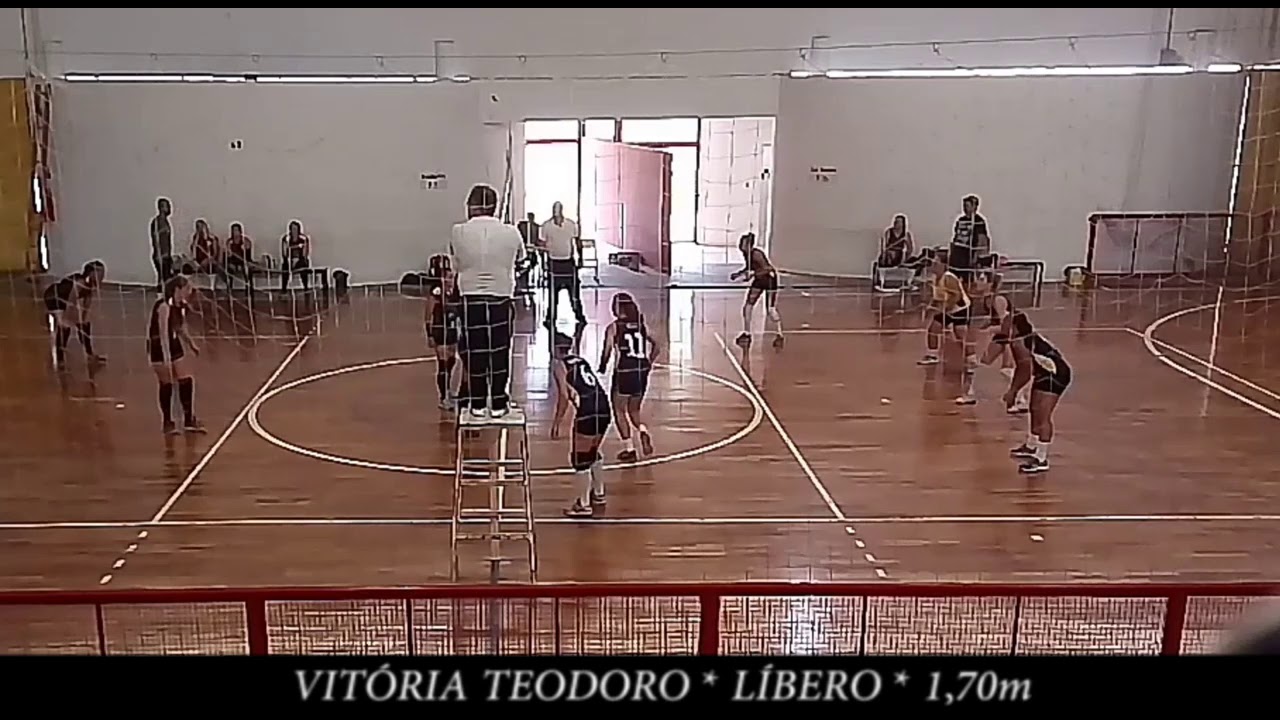 Vit ria Teodoro L bero Secondary Position Setter YouTube