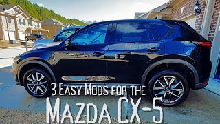 3 EASY Mods for the Mazda CX5! And Mazda Maintenance #mazdacx5