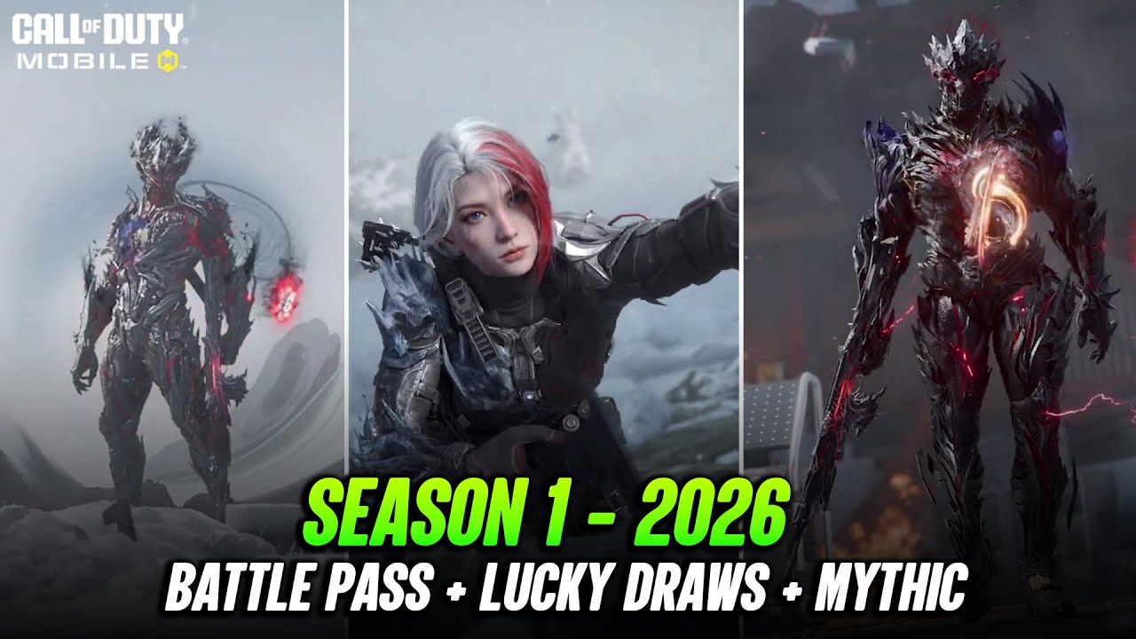 Queen Abyss Cod Season 1 - Frozen Abyss Battle Pass - Lucky Draws & Mythic Skins ...