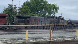 Oil Train and Shunters Meet at CP Winnipeg Yard + KCS De México Grey Ghost! (8/22/2023)