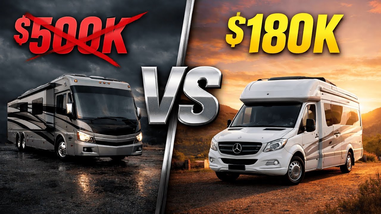 2026 Mercedes Sprinter Motorhome — $180,000 Luxury RV That Destroys $500K Competitors