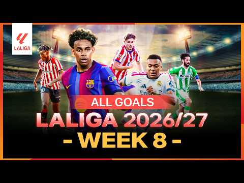 ไฮไลท์รวมทุกประตูศึก ลาลีกา สเปน 2026/27 แมตช์เดย์ 8