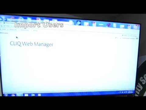 CLIQ Web Manager: