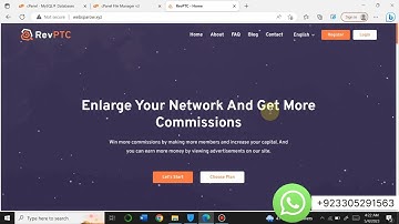 How To Create Ptc Ads Watching Website || Rev Ptc Codecanyon Free Script