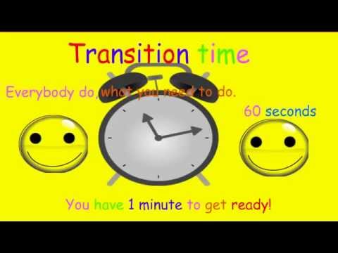 Transition Time Song 1 minute version