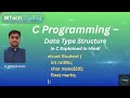 👉 Structure in C Language Explained | Data Type Structure with Example