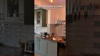 Linwood Reed Green Shaker Kitchen - 4446 - DIY Kitchens