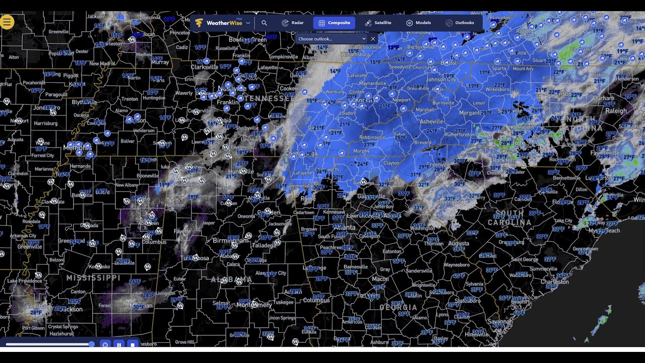 Quick Morning Update on the Snow and timing of precipitation - YouTube