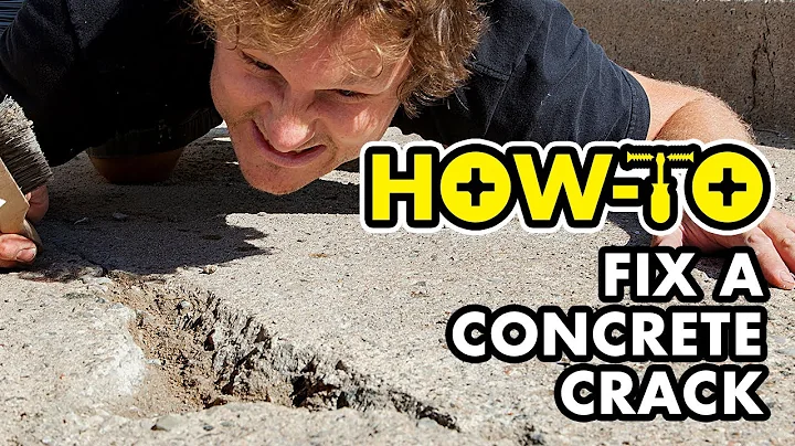 How To Repair Concrete Holes (Easy) | "Derek Makes It Right"