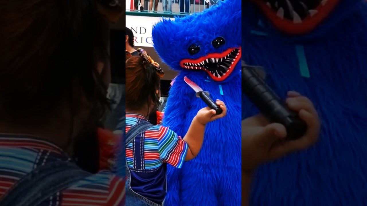 Huggy Wuggy (Poppy Playtime) Vs. Chucky #huggywuggy #mussa