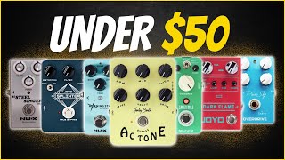 Top 15 Overdrive pedals under $50 that DON'T SUCK!