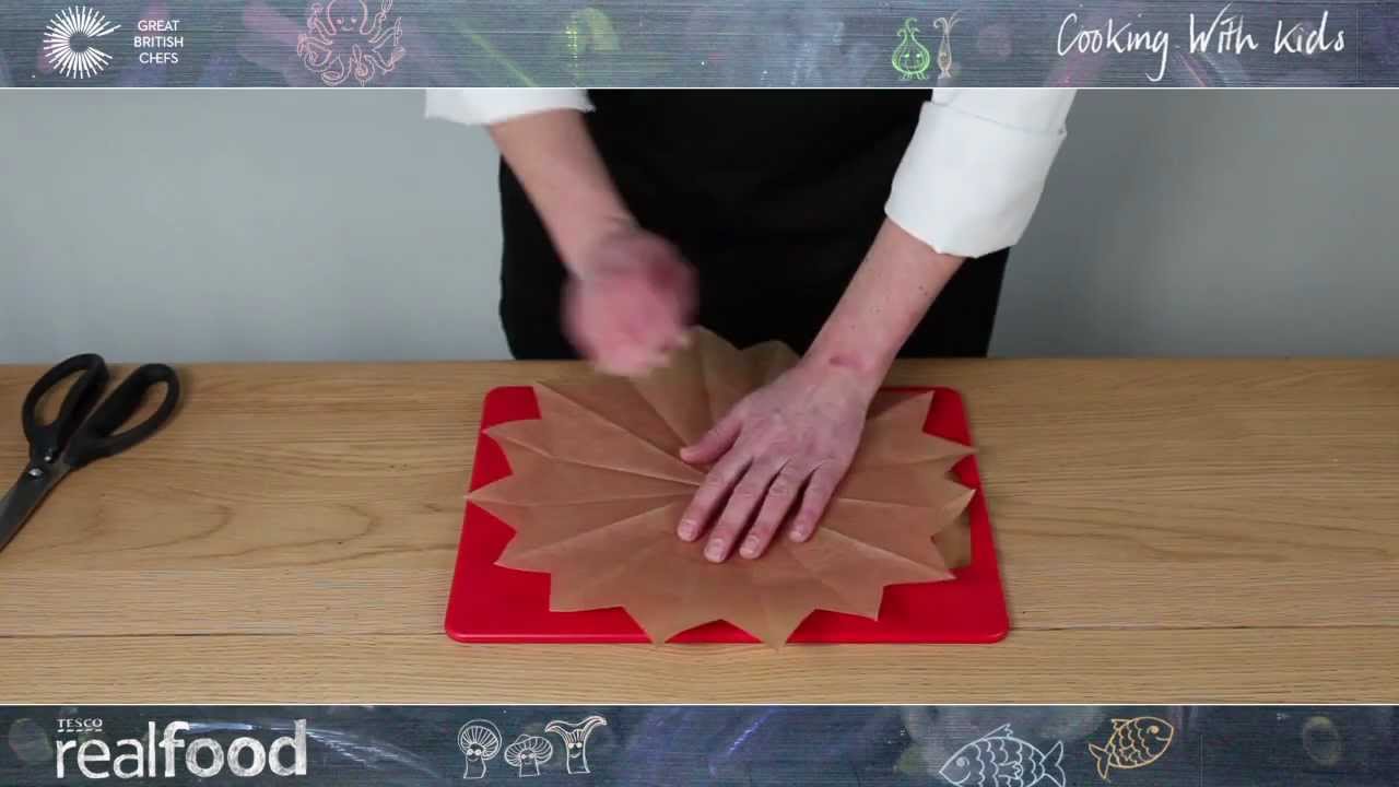 How to Make a Parchment Lid Cooking with Kids YouTube