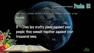 PSALM 83:1-18 ENGLISH  STANDARD VERSION | THE BOOK OF PSALM | PSALM 1-150.