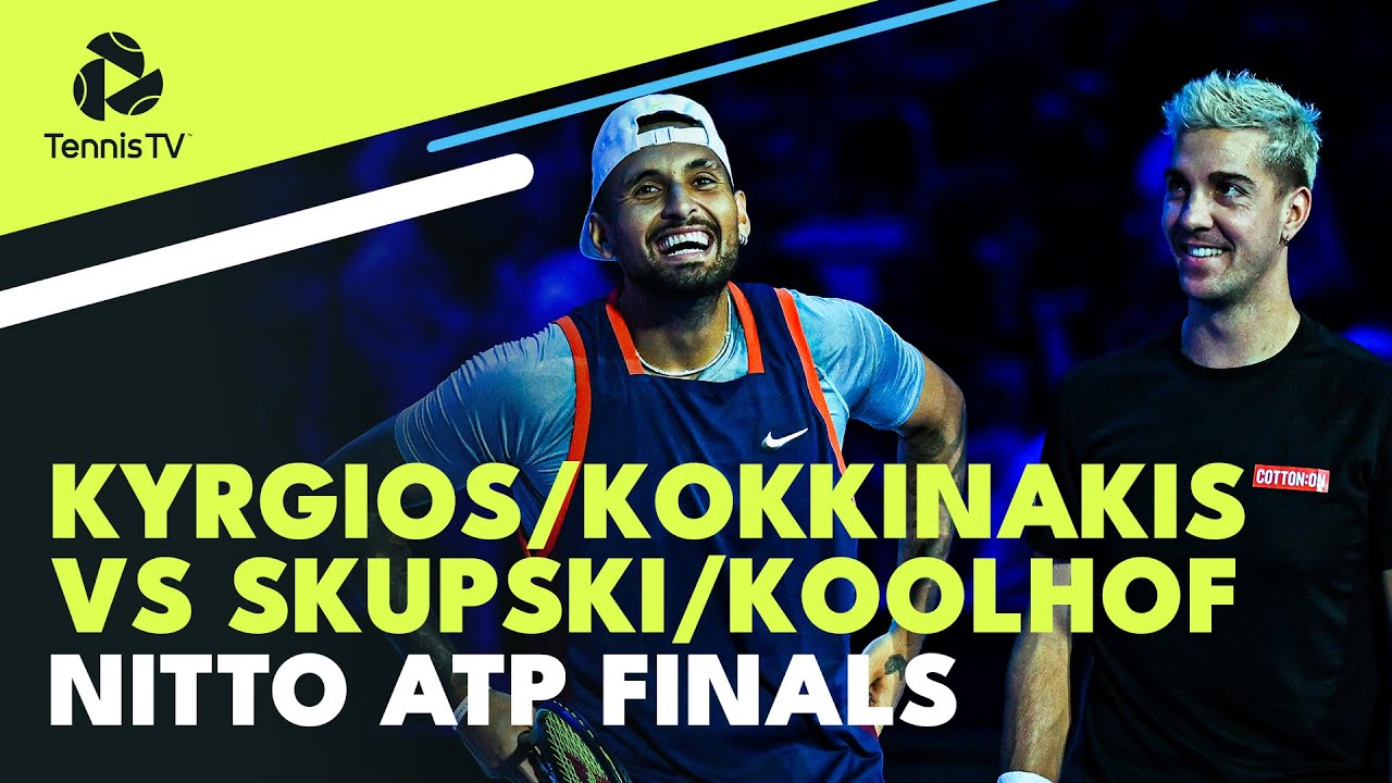 Kyrgios/Kokkinakis Take On Koolhof/Skupski Nitto ATP Finals 2022 Doubles Highlights