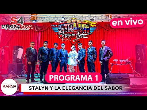 STALYN Y LA ELEGANCIA DEL SABOR - MIX CORTA VENAS (Video En Vivo 4k)