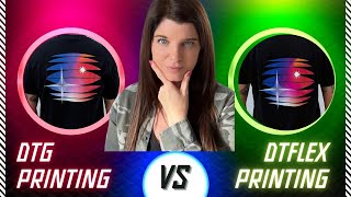 DTG vs. DTFlex: Which T-Shirt Printing Method Is Best?