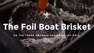 Foil Boat Brisket