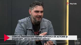 Cum s-a îndrăgostit Tiberiu Popovici de actorie și stand-up? „Mi s-a schimbat ADN-ul”