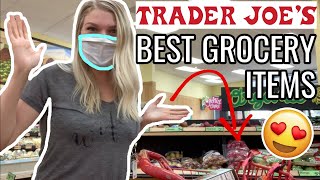 NEW BEST ITEMS AT TRADER JOES GROCERY HAUL 2020 / SHOP WITH ME FOR MY FAMILY'S GROCERIES / Rachel K
