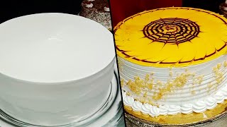 Butterscotch Cake | Birthday Cake | Eggless Cake | Cake Decoration | Simple Cake Recipe