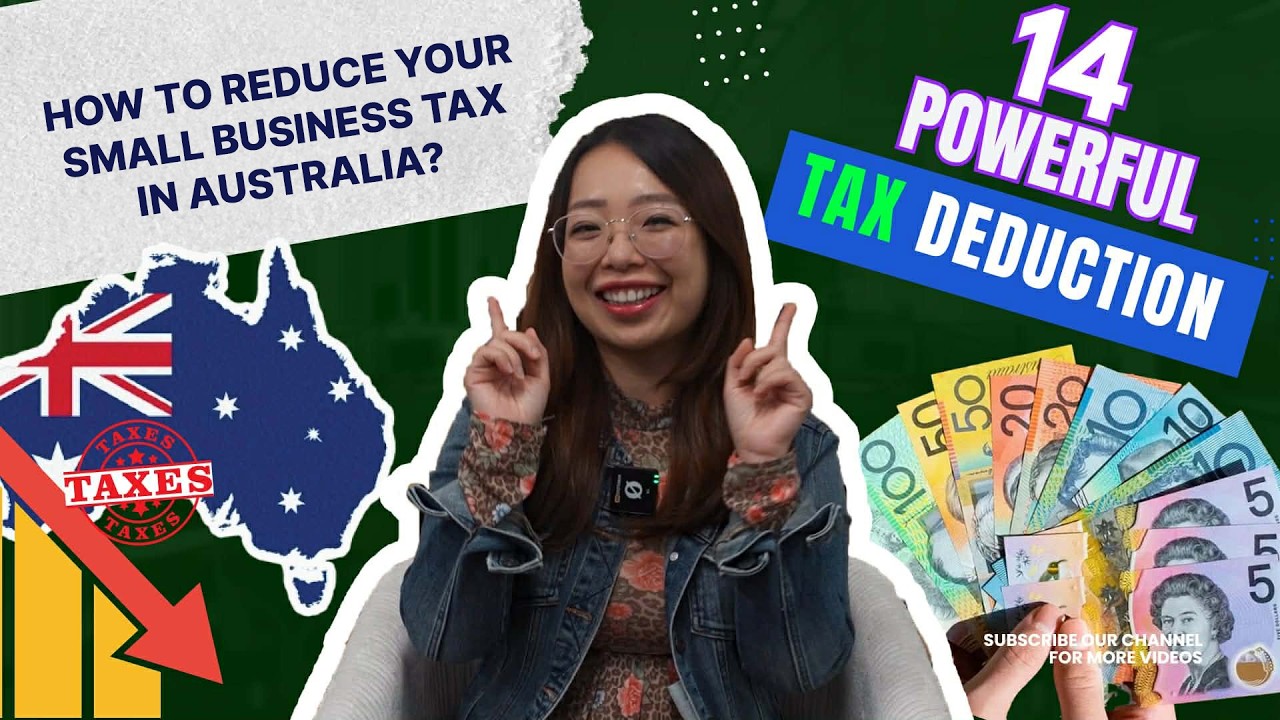 14 TAX DEDUCTIONS TIPS for Small Businesses in Australia!