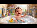 The Bath Time Song 🛁 Fun Kids Bath Routine Song | Bubbles, Learning & Toddler Music Video