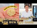 TRUNG THU 2022 TẬP 2 : LÀM NHÂN SỮA DỪA ĐẬU XANH BÁNH NƯỚNG SIÊU NGON