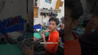 Walaupun customer cancel reparasi drone, tapi teknisi kami harus tetep ramah dan sopan dong 🥰
