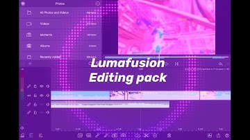New Lumafusion Editing Pack shake cc glow cinematics overlays and more