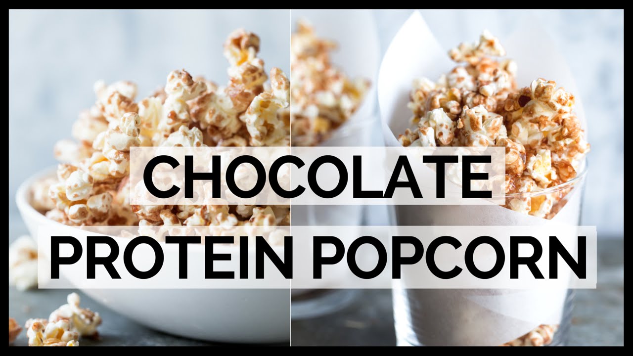 CHOCOLATE PROTEIN POPCORN with BRET JOHNSON AKA THE HANGRY CHEF - YouTube Chalene Johnson