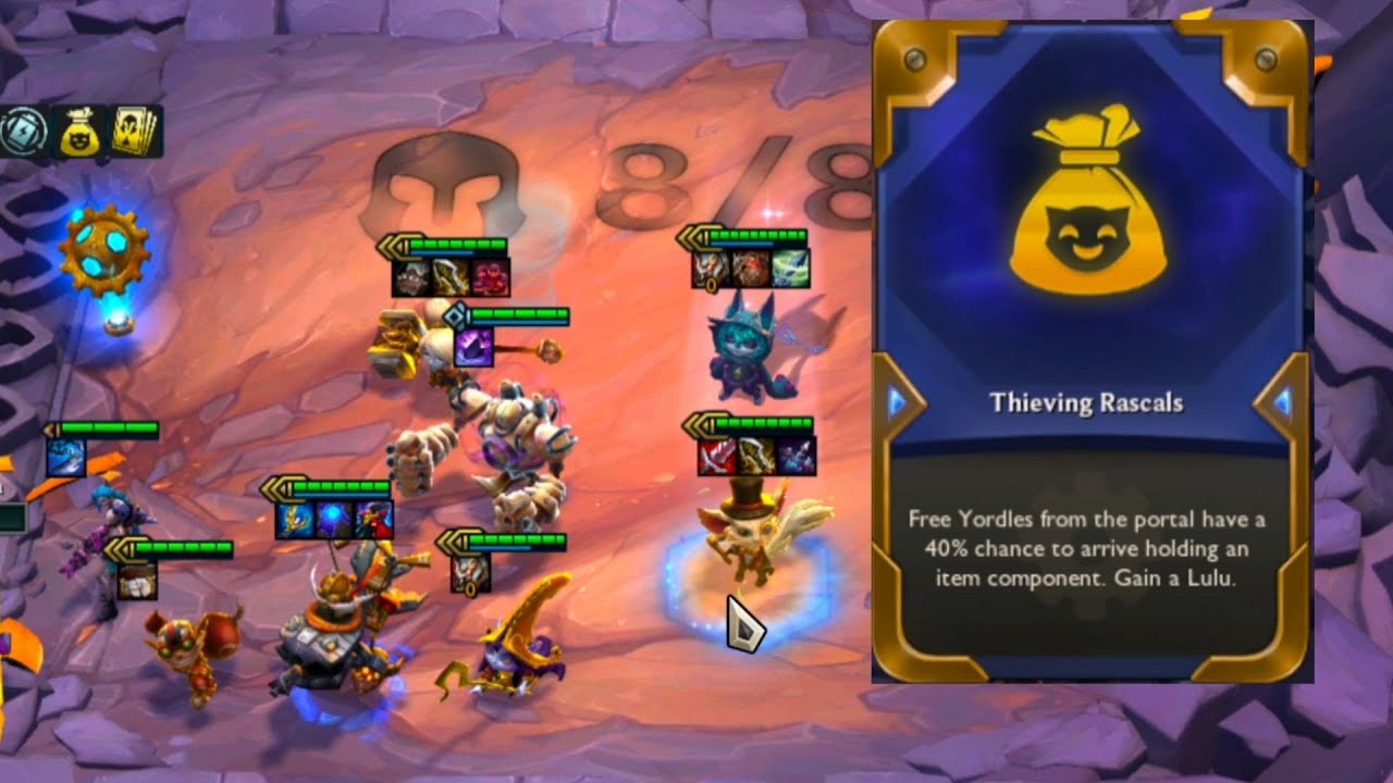 Thieving Rascal Thieving rascals is Broken basically free item With 3⭐️⭐️⭐️YORDLES WTF ...