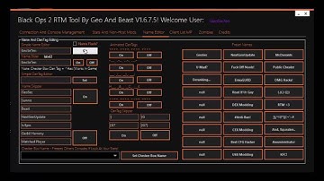 Black Ops 2 1.19 RTM Tool By Geo & Beast