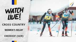 FIS Cross Country - Watch LIVE World Cup Women's Relay Oberhof 2024