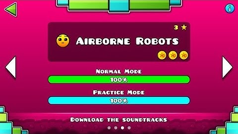 Geometry Dash Meltdown – “Airborne Robots” 100% Complete [All Coins] - GuitarHeroStyles