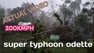 Super Typhoon Odette Actual Videomalitbog Soleyte