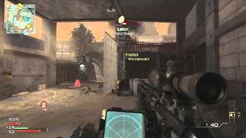 Call of Duty: MW3 - One shot triple kill