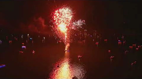 Lake Tillery Fireworks July 4, 2021