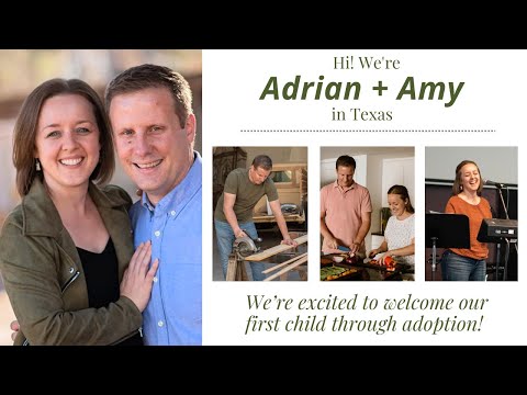 Adoptive Family Adrian and Amy in Texas