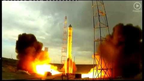 Proton M/Block DM with 3 Glonass-M Failure Launch 2/7/2013