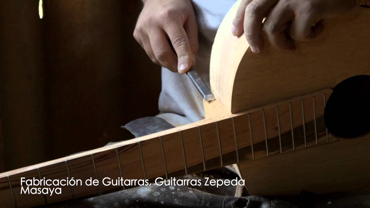 Fabricación de Guitarras, Guitarras Zepeda, Masaya YouTube