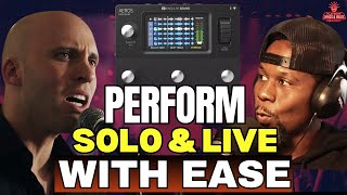 Perform Live without having to pay a whole band Using the Aeros Loop Studio