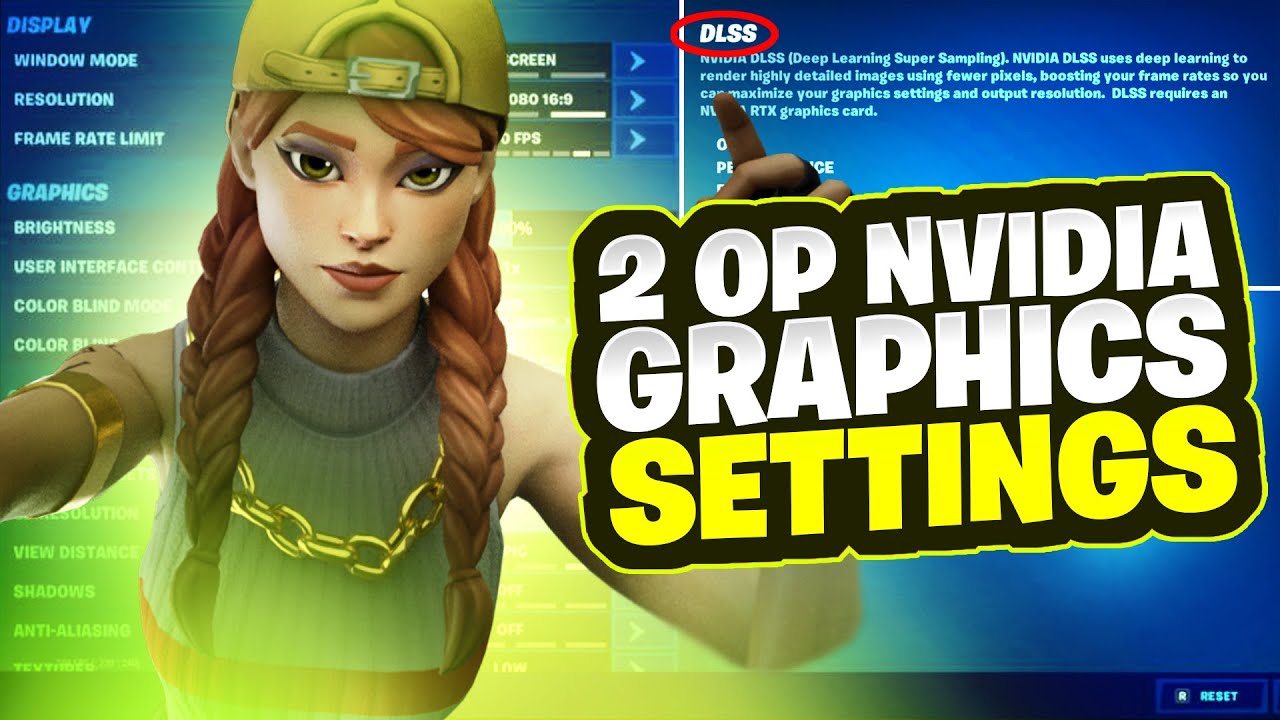 New Best Settings For Fps Nvidia Relex Low Latency Dlss In Fortnite First Impressions Youtube