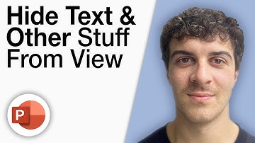 How To Hide Text and Other Stuff From View in Powerpoint [2025 Full Guide]