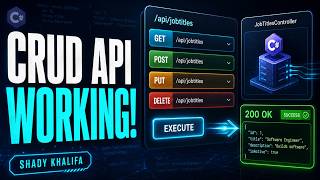 23.Build & Test a Complete CRUD API | ASP.NET Core + Swagger