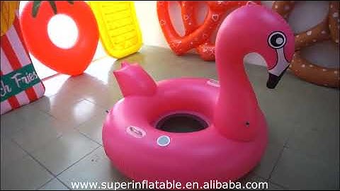 Giant Inflatable Flamingo Pool Float Party Tube